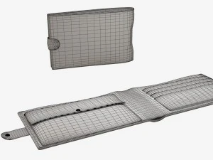 leather wallet 3D Model
