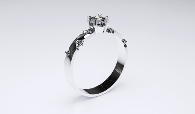 wedding ring 3D मॉडल .c4d .max .obj .3ds .fbx .stl .blend 