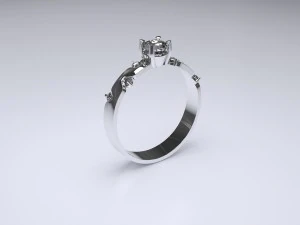 wedding ring 3D Model