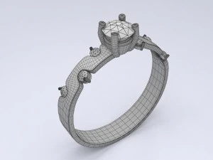 wedding ring 3D Model