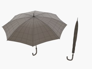 elegant umbrella Modelo 3D