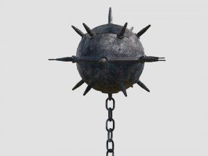 underwater naval mine 3D 모델