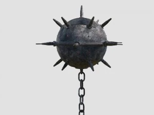 underwater naval mine 3D Model