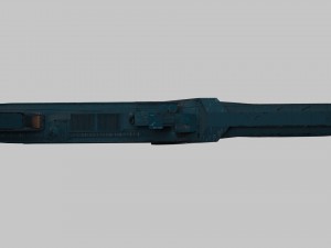 military submarine 3D मॉडल