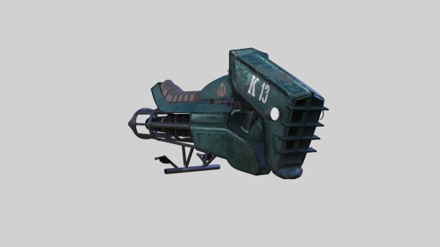 underwater scooter bike Modelo 3D .c4d .max .obj .3ds .fbx .stl .blend 