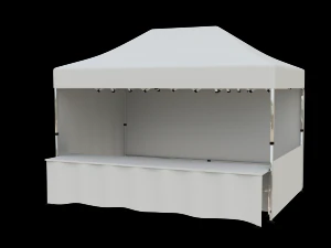 marketing tent 45x3 m 3D Model