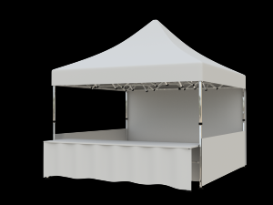 marketing tent 4x4m 3D Model
