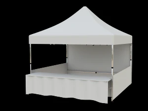 marketing tent 4x4m 3D Model