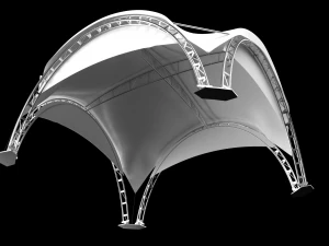 marketing arc fair tent 3D Model