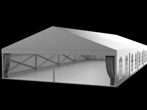 marquee wedding tent 3D Model