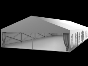 marquee wedding tent 3D मॉडल