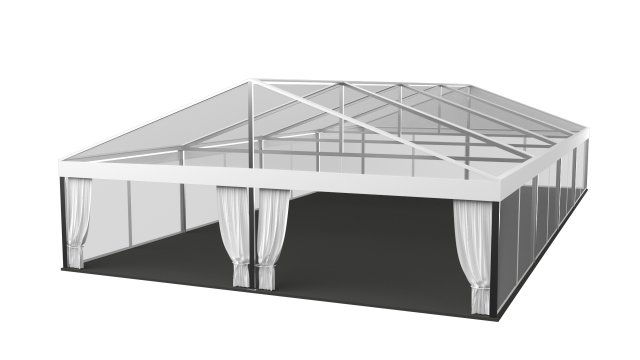 transparent marquee wedding tent Modèle 3D .c4d .max .obj .3ds .fbx .stl .blend 