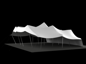 stretch tent Modèle 3D