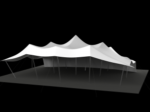 stretch tent Modèle 3D