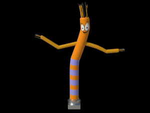 aufblasbarer Himmelst&auml;nzer 3D Modell