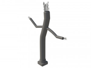 inflatable sky dancer 3D Model