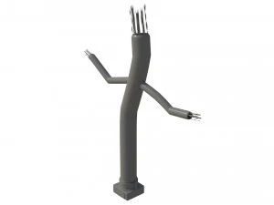 aufblasbarer Himmelst&auml;nzer 3D Modell