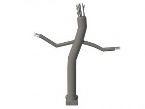 inflatable sky dancer 3D Model