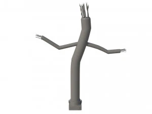 aufblasbarer Himmelst&auml;nzer 3D Modell