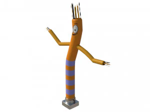 aufblasbarer Himmelst&auml;nzer 3D Modell