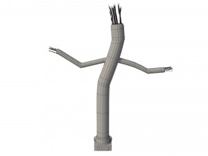inflatable sky dancer 3D Model
