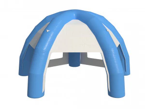 3d inflatable hemisphere tent with walls 3D Model