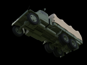 Praga V3S military truck Czechoslovakia Modello 3D