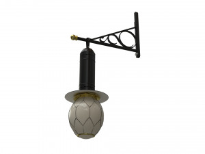 Krizik arc street lamp 3D Model