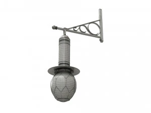 Farola de arco Krizik Modelo 3D