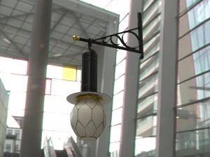 Farola de arco Krizik Modelo 3D