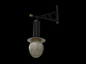 Krizik arc street lamp Modelo 3D