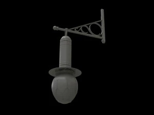 Farola de arco Krizik Modelo 3D