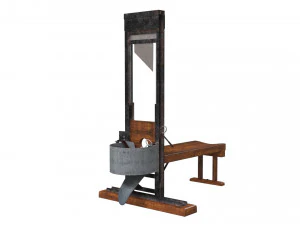 Pankrac guillotine 3D Model