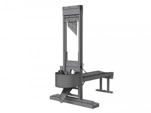 Pankrac guillotine 3D Model