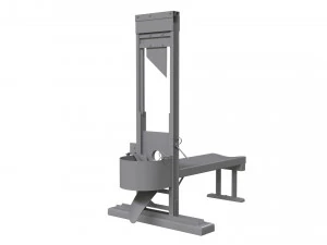 Pankrac guillotine 3D Model