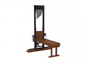 Pankrac guillotine 3D Model