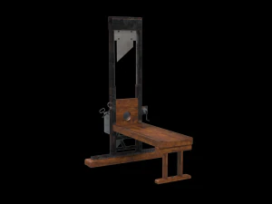 Pankrac guillotine 3D Model