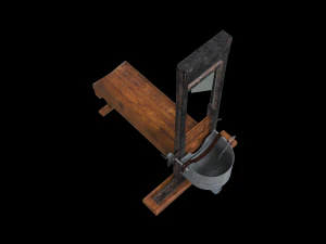 Pankrac guillotine 3D Model