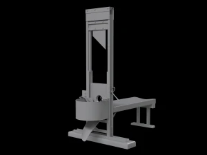 Pankrac guillotine 3D Model