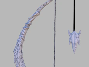 fantasy bow 3D Model