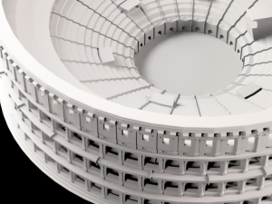 roman colosseum Modèle 3D
