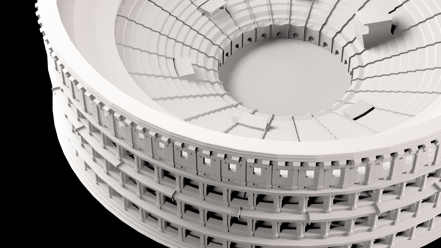 Roman Colosseum 3d Model In Buildings 3dexport