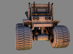 monster truck 3D Модель