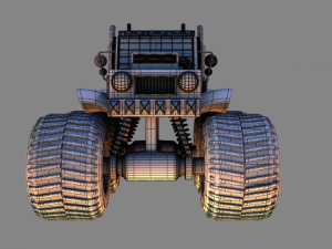monster truck 3D Модель