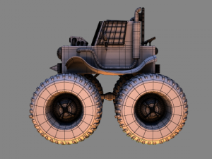 monster truck 3D Модель