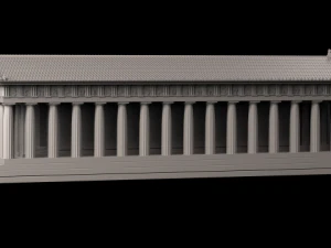 parthenon 3D Model