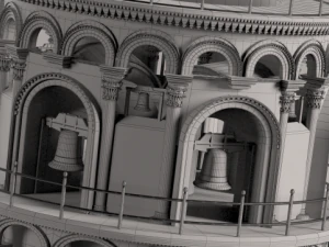pisa tower 3D Model