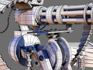 tf2 sentry with munition 3D Model