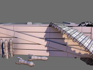 tf2 sentry with munition 3D Model