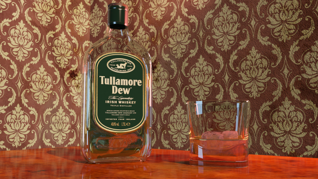 tullamore dew 3D मॉडल .c4d .max .obj .3ds .fbx .stl .blend 
